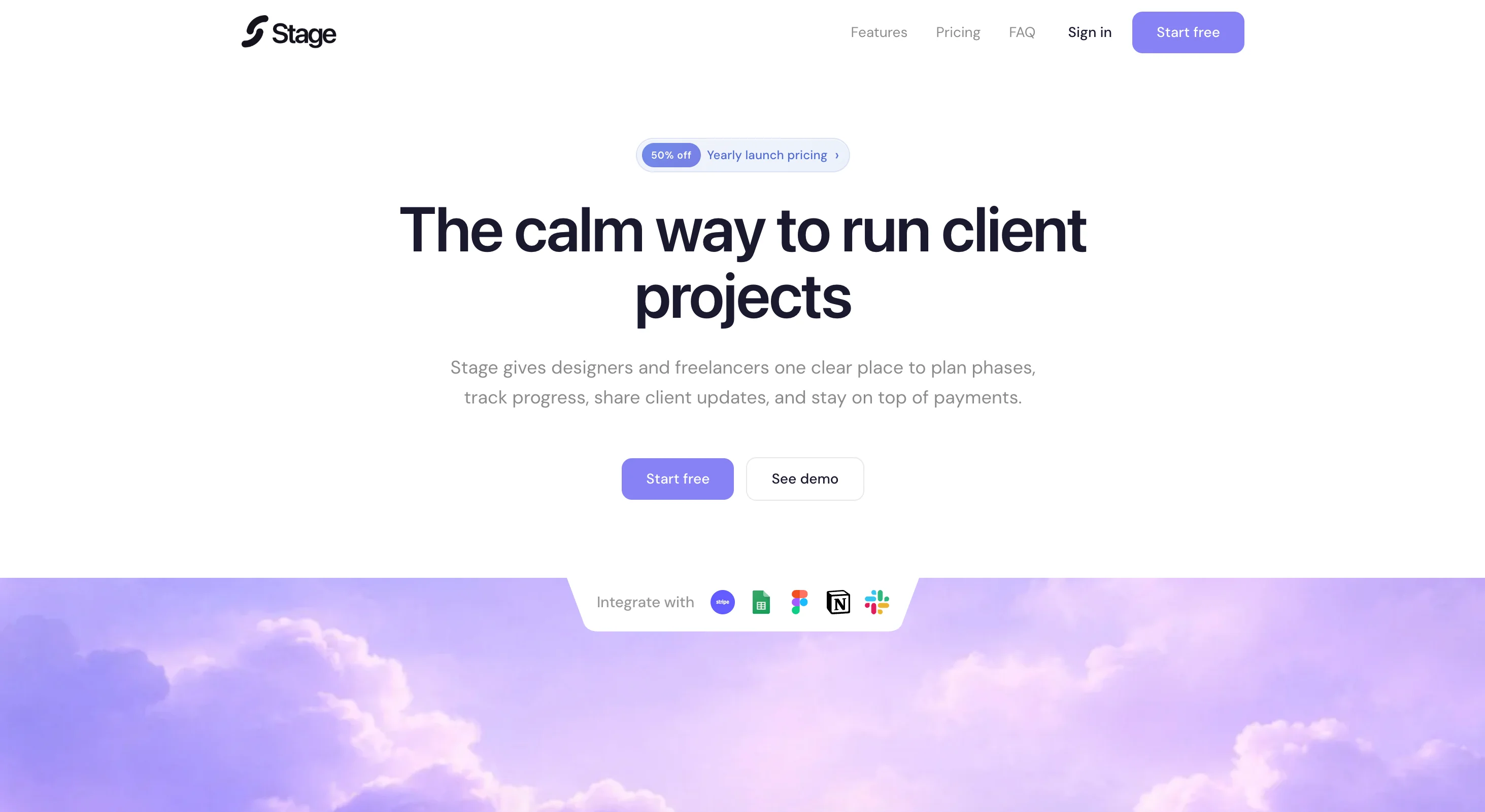 Getstage product showcase